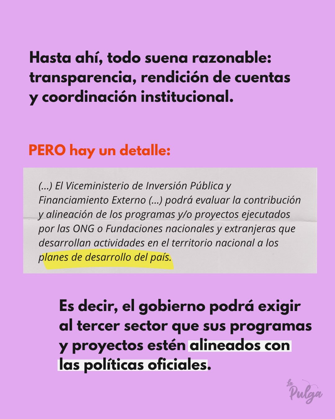 Decreto Supremo 5673: Un Estado sin contrapeso · lámina 3 de 12