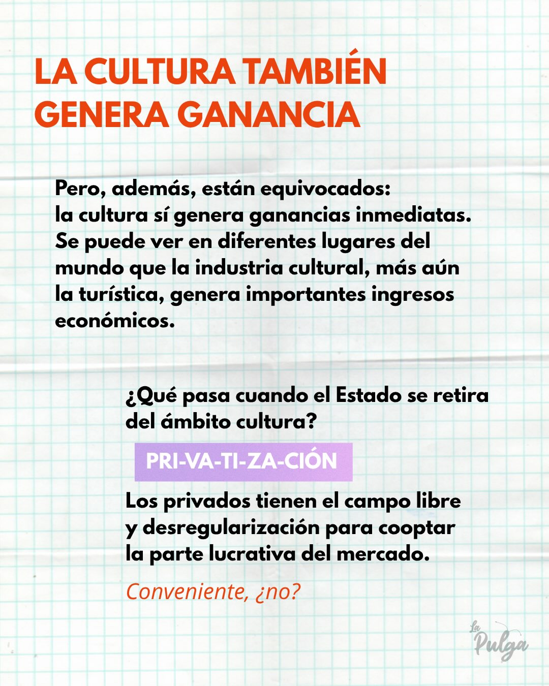 WTF es cerrar el Ministerio de Culturas · lámina 6 de 12