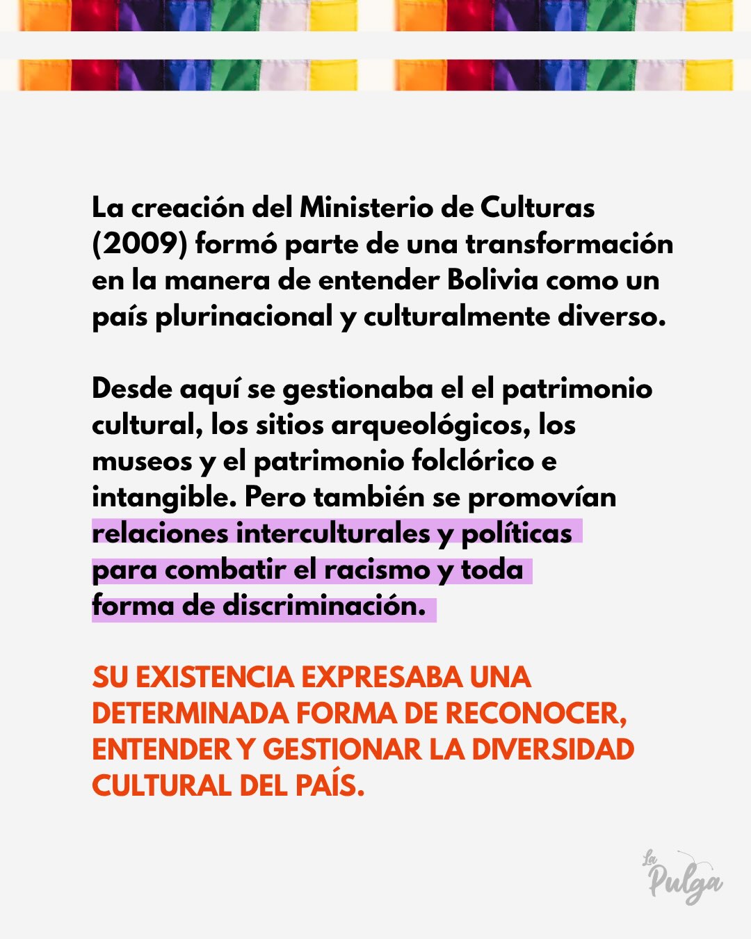 WTF es cerrar el Ministerio de Culturas · lámina 8 de 12