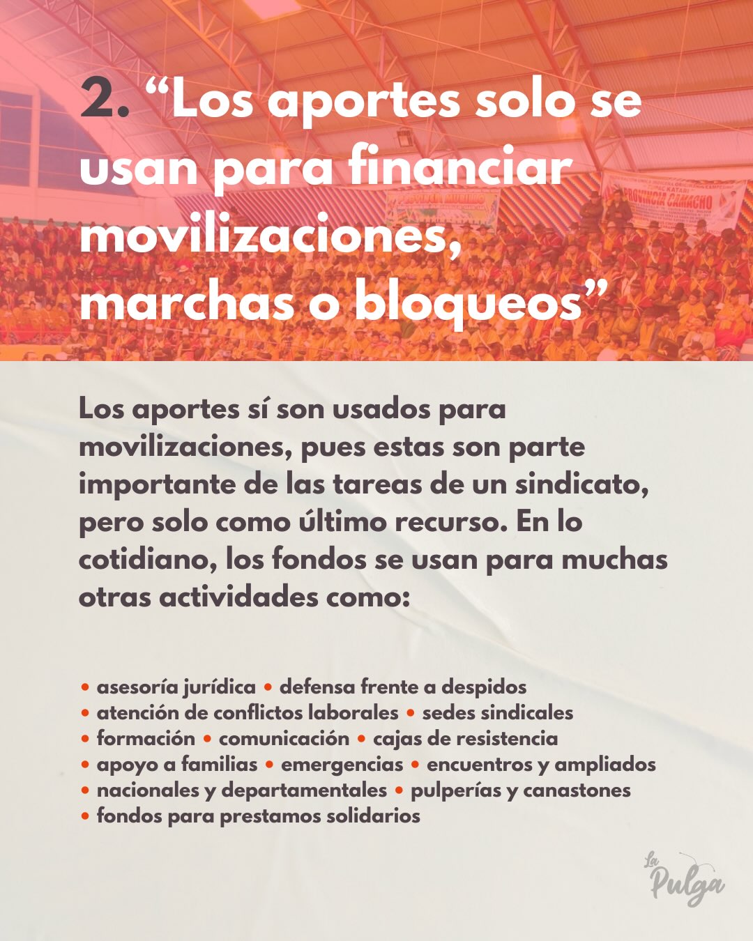 4 mitos sobre el aporte sindical · lámina 7 de 12